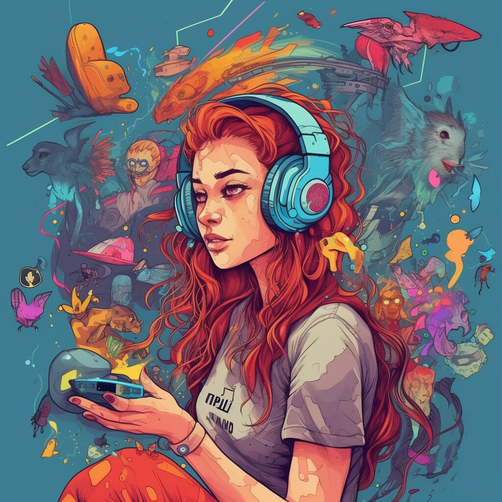 girls with adhd or autism gaming mental health